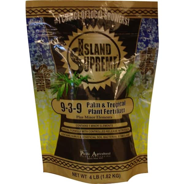 Island Supreme 4 lb. Palm and Tropical Plant Fertilizer