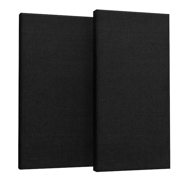 2 Pack 47.2 x 23.6 in. Fiberglass Sound Proof Wall Panels, Sound Absorbing Panels for Studios, Office, and Home