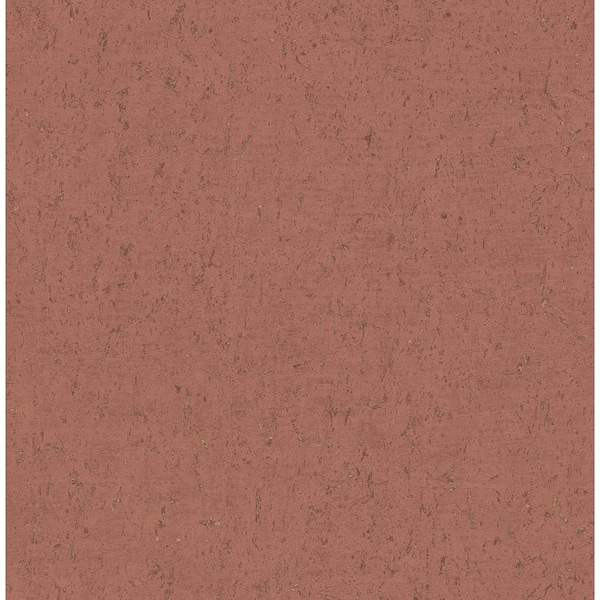 Advantage Callie Red Concrete Textured Non-Pasted Non-Woven Wallpaper Sample