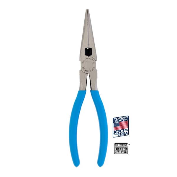 Channellock 8 in. Long Nose Pliers