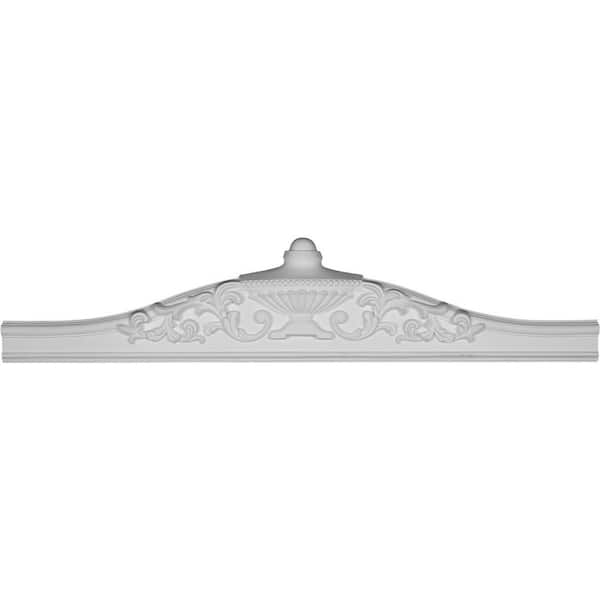 Ekena Millwork 2-3/8 in. x 49-7/8 in. x 10-1/2 in. Polyurethane Daniela Fascia Casing