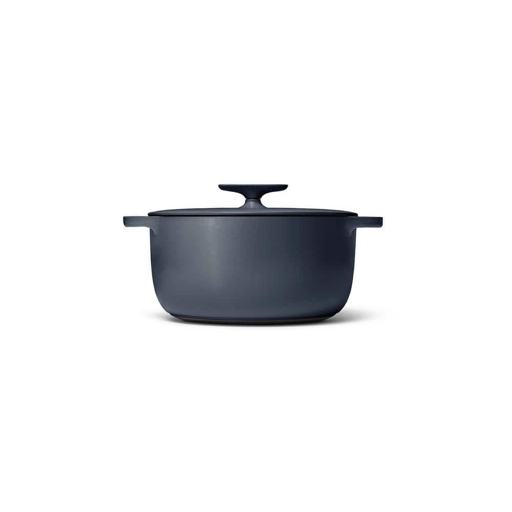 Midnight Blue Enameled Cast Iron 6.5 Qt Dutch Oven with Lid