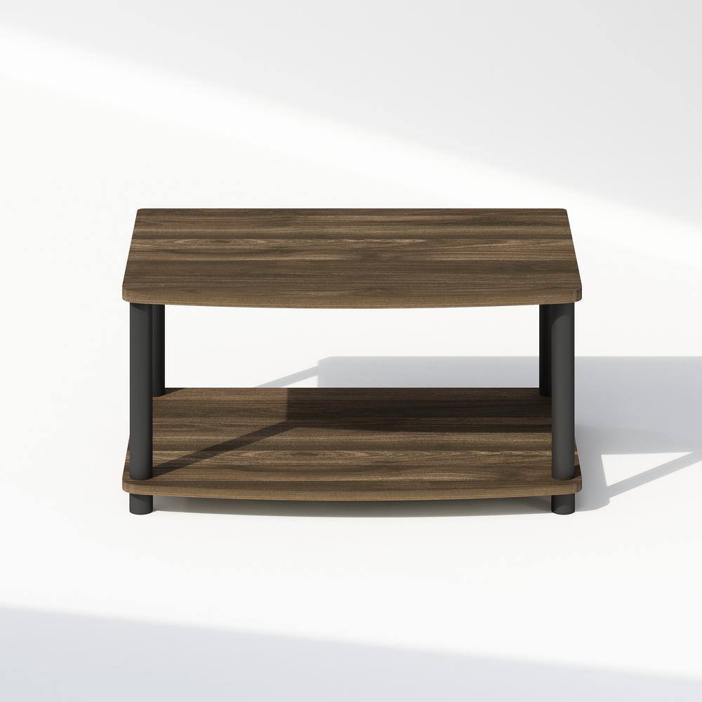 Columbia Walnut and Black 2-Tier Printer Stand
