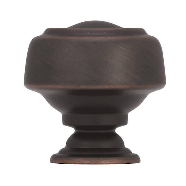 Kane 1-5/8 in. (41mm) Classic Oil-Rubbed Bronze Round Cabinet Knob