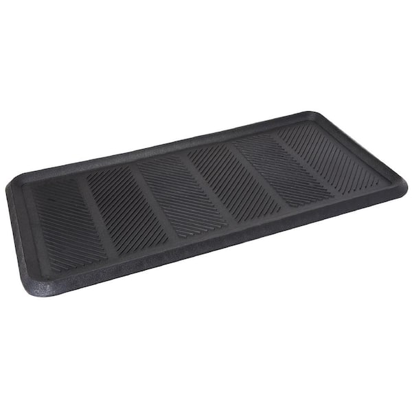Envelor Home and Garden Rubber Snow Boot Tray All Weather Shoe Tray in