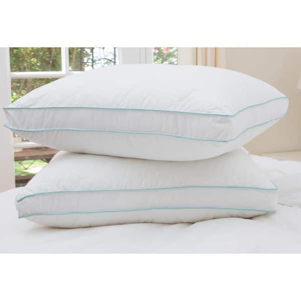 Allied Home CosmoLiving by Cosmopolitan Bounce Back Quilted Down Alternative Jumbo Pillow (Set of 2)