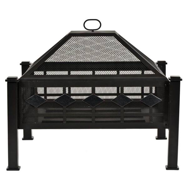 CobraCo 28 in. Steel Mission Fire Pit
