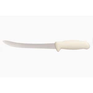 Pride 9 in. Erdon Stainless Steel Butcher Knife with Light Grey Handle