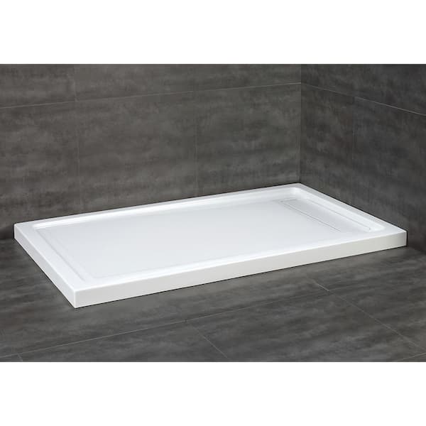 AMERICAN BUILT PRO 60 in. x 36 in. Adjustable Multifit Plastic Shower Base  Protector Fits 9 Sizes of Shower Base Protector (12-Pack) SBP-6036MF - The  Home Depot