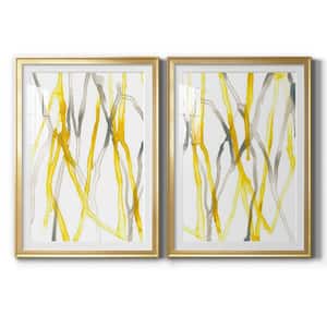 Runnel XIX by Wexford Homes 2 Pieces Framed Abstract Paper Art Print 30.5 in. x 42.5 in. . .