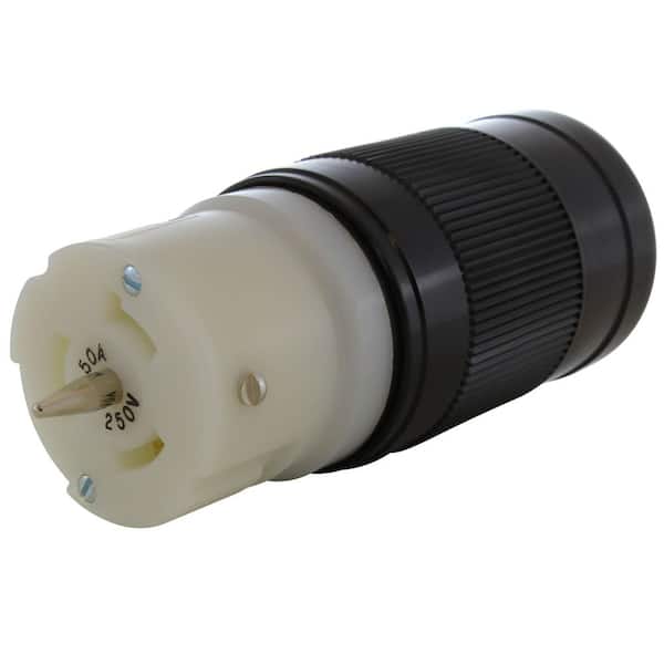 California Standard CS8264 50A 250V 3-Wire Locking Female Connector