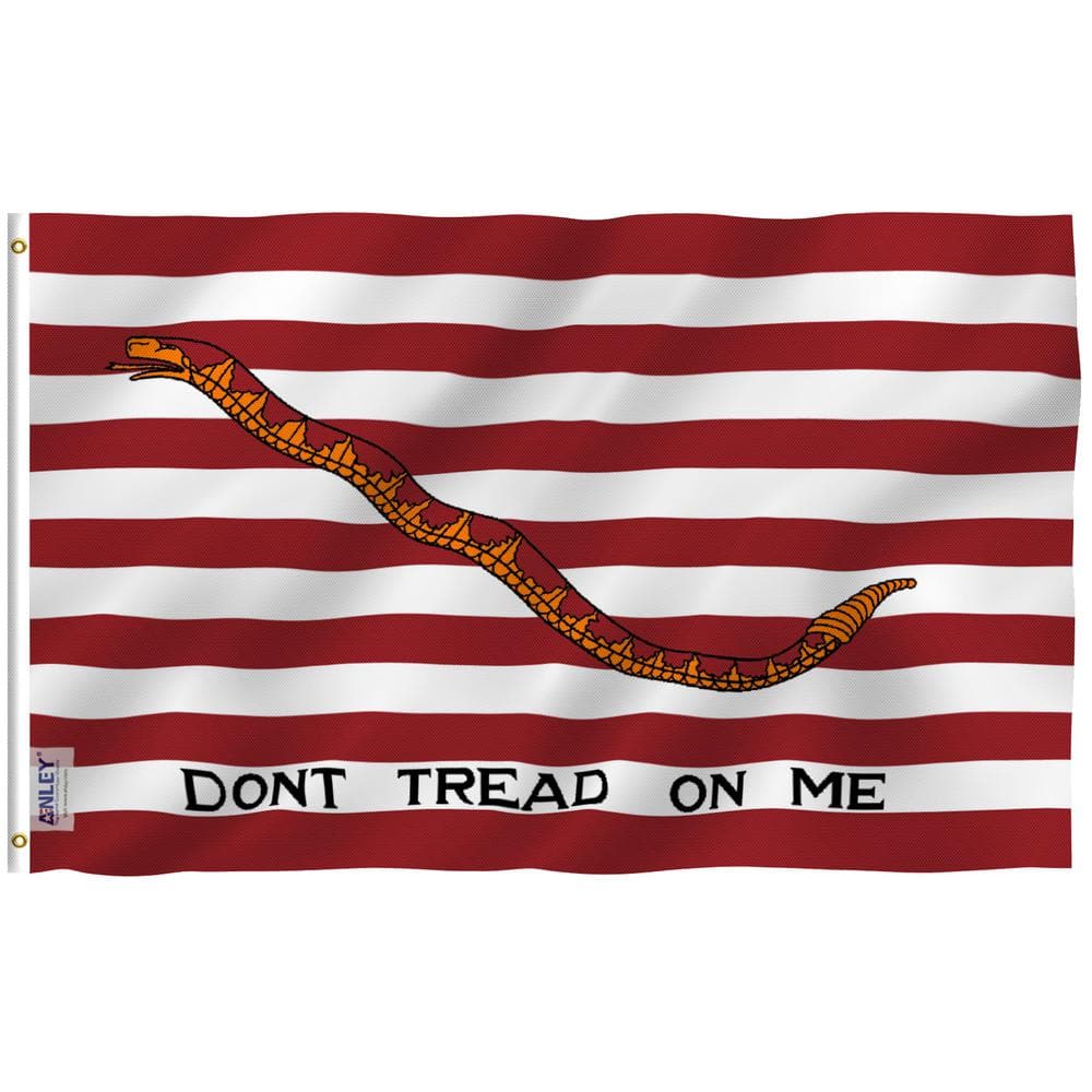 Fly Breeze 3 ft. x 5 ft. Polyester First Navy Jack Flag 2-Sided Flags Banne