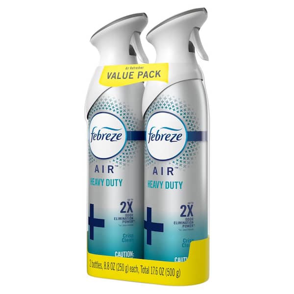 AIR 8.8 oz. Heavy-Duty Crisp Clean Air Freshener Spray (2-Pack)