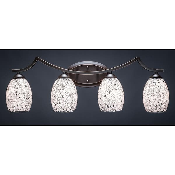 Unbranded Cleveland 7.75 in. 1-Light Dark Granite Vanity Light