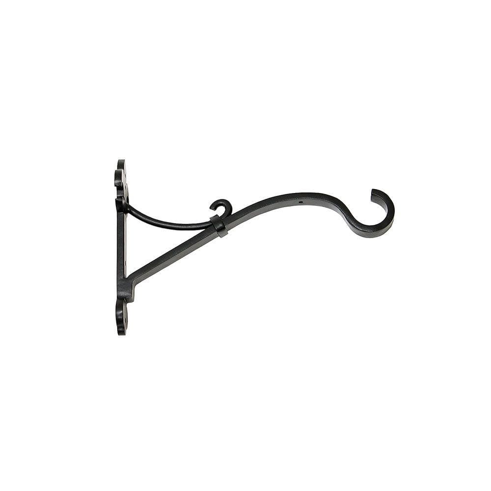 ACHLA DESIGNS 8 in. Tall Black Powder Coat Metal Multi-Use Double Ended  Brackets with S-Hooks (Set of 2) TSH-16-2 - The Home Depot