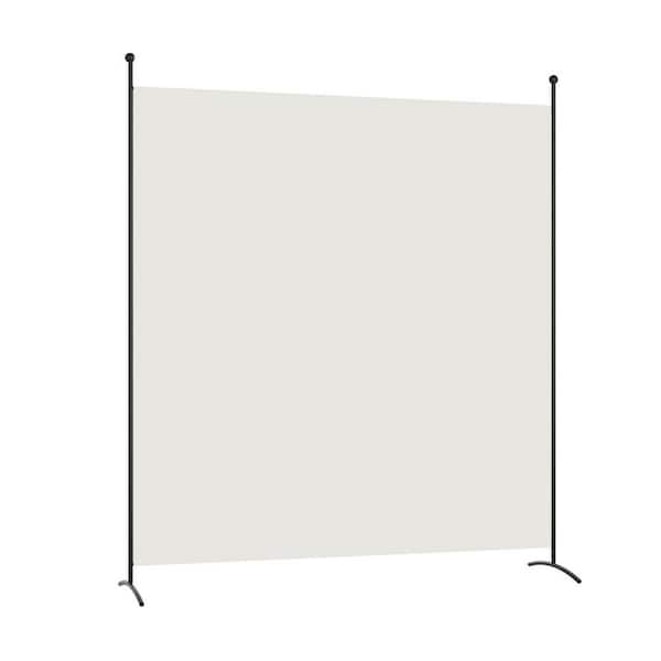 Costway Single Panel Room Divider Privacy Partition Screen for Office Home in White