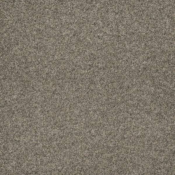 Home Decorators Collection Bradmore I - Reveal - Gray 45 oz. SD Polyester Texture Installed Carpet