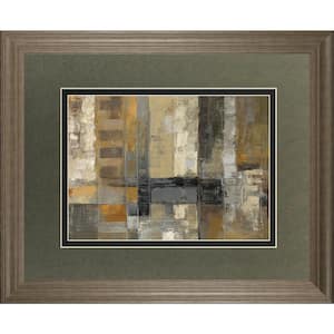 "One Way Street" By Silvia Vassileva Framed Print Abstract Wall Art 34 in. x 40 in.