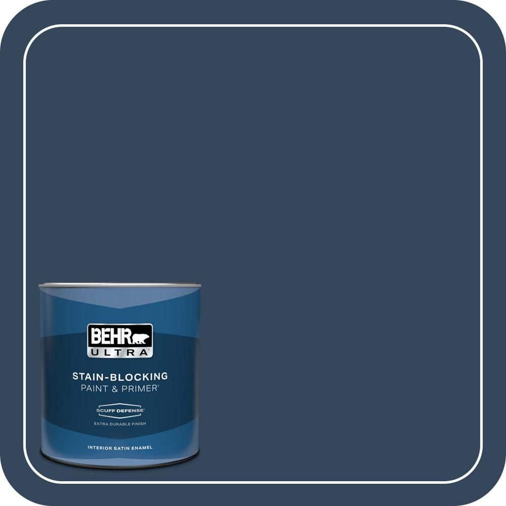 1 qt. #MQ5-54 Compass Blue Extra Durable Satin Enamel Interior Paint & Primer price history on PriceWatchPro