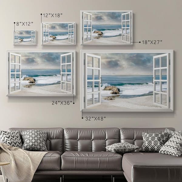 A Forever Moment 24 in. x 36 in. White Stretched Canvas Wall Art by Wexford Homes