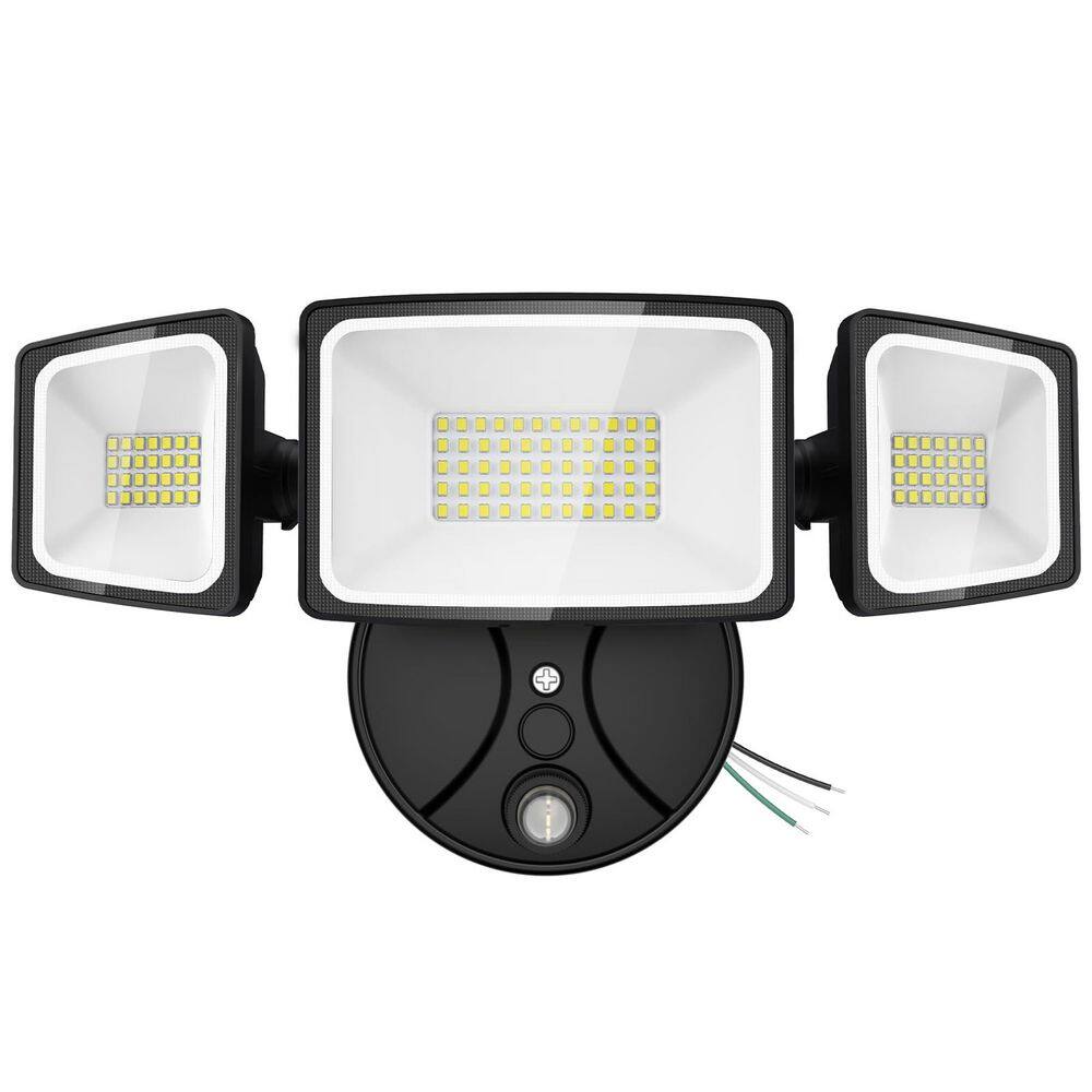 70W 7000 Lumen LED Flood Light Outdoor Dusk to Dawn Photocell Security IP65 Waterproof 6500K 3 Adjustable Heads price history on PriceWatchPro