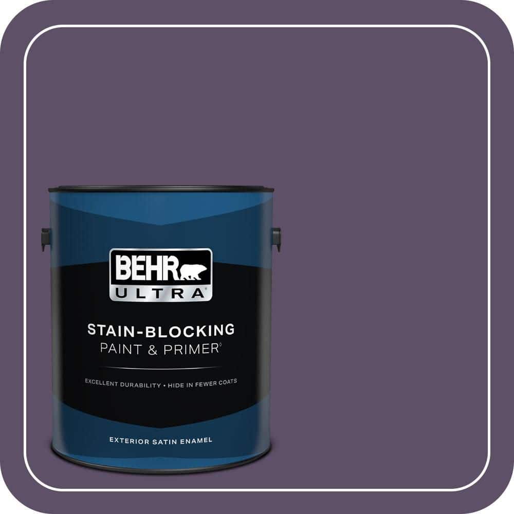 1 gal. #M560-7 Muscat Grape Satin Enamel Exterior Paint & Primer price history on PriceWatchPro