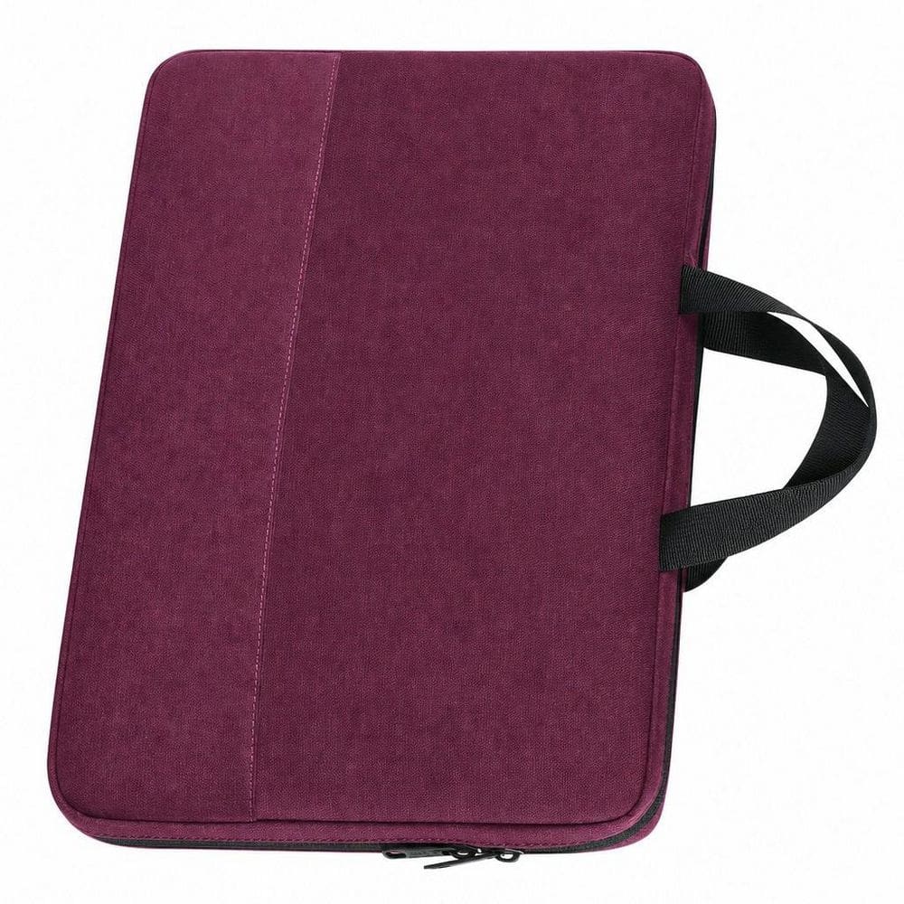 Numhew Purple Red 15.6 in. Laptop Sleeve Computer Bag Water Resistant Computer Case Carrying Cover Compatible for Men Women