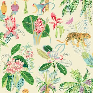 Heavenly Kingdom Leafy Vinyl Peel and Stick Wallpaper Roll (Covers 30.75 sq. ft.)