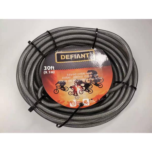 Defiant 3/8 in. x 30 ft. Flexible Steel Cable