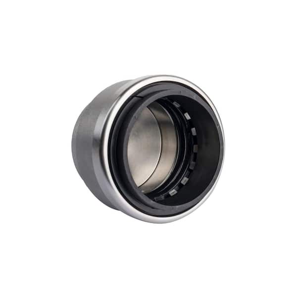 2 in. Stainless Steel Push-to-Connect Push Cap (End Stop) Fitting