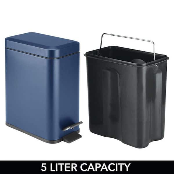 DAJITRE Small Trash Bag, 3-5 Gallon Garbage Bags Bathroom Trash Can Liners  for B