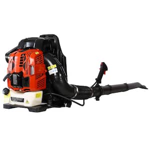192 MPH 750 CFM 76cc 4 Stroke Gas Backpack Leaf Blower with Extension Tube