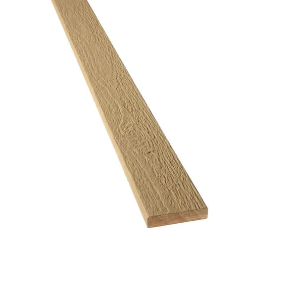 Unbranded 3/4 in. x 4 in. x 8 ft. Tan Composite Trim
