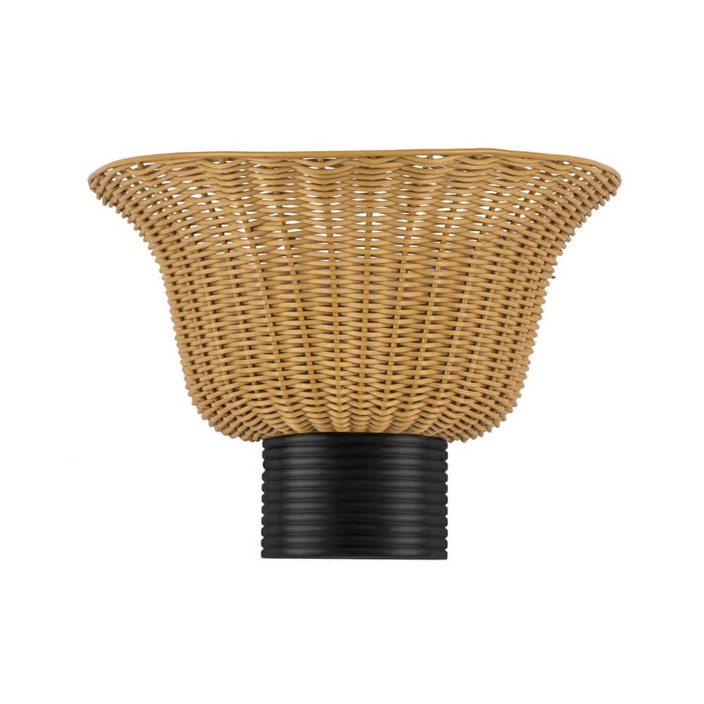 Rancho 14-in. 1 Light MAX 8 LED-Watt Matte Black Vanity Light price history on PriceWatchPro