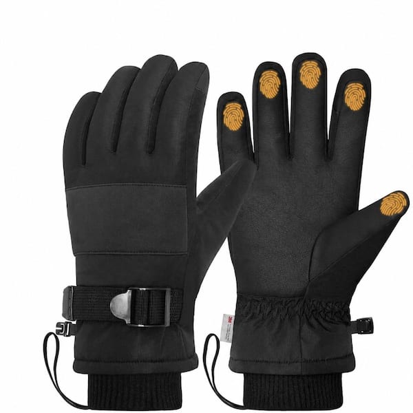Waterproof Thinsulate Winter Gloves for Snow Sports and Cold Weather Use for Seasonal Home Decorating