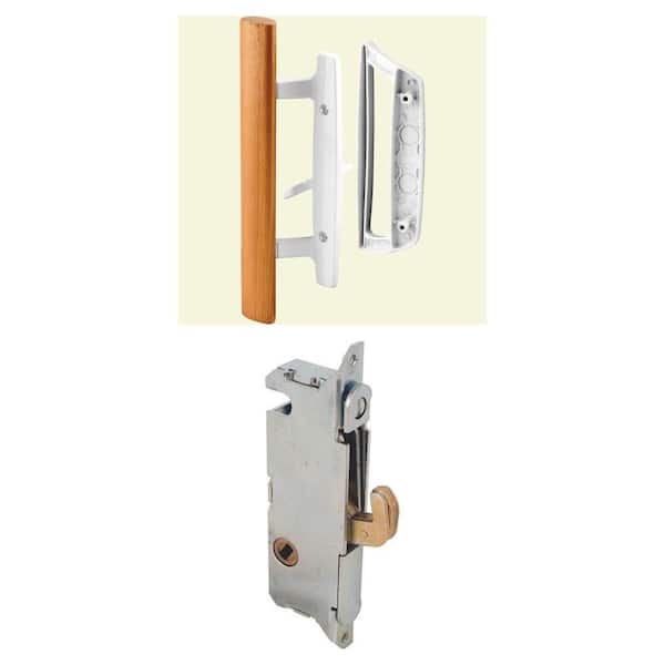Sliding Glass Door Handle Set and Mortise Lock Combo