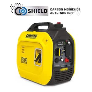 2500-Watt Recoil Start Gasoline Powered Inverter Generator with CO Shield and Quiet Technology