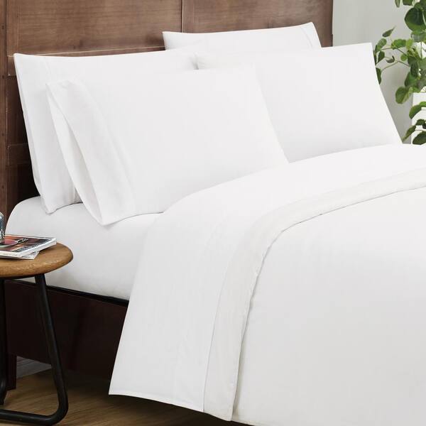  Miracle Made® Luxe Cooling Bed Sheets –White,Queen– 4