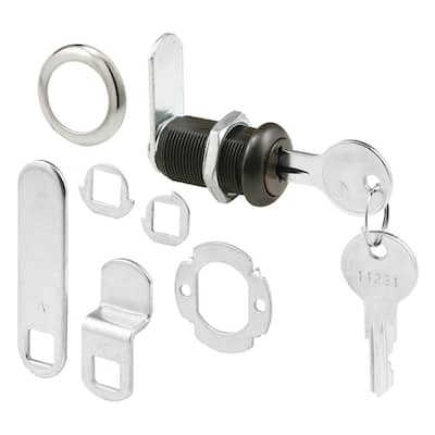 3/4" long barrel New Vintage Ilco High Security Cam Lock with 2 Cut Keys