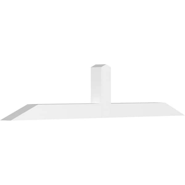 Ekena Millwork Portland 72 in. W x 15 in. H x 4 in. D Signature Polyurethane Bracket
