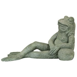 13.5 in. H The Most Interesting Toad in The World Frog Garden Statue