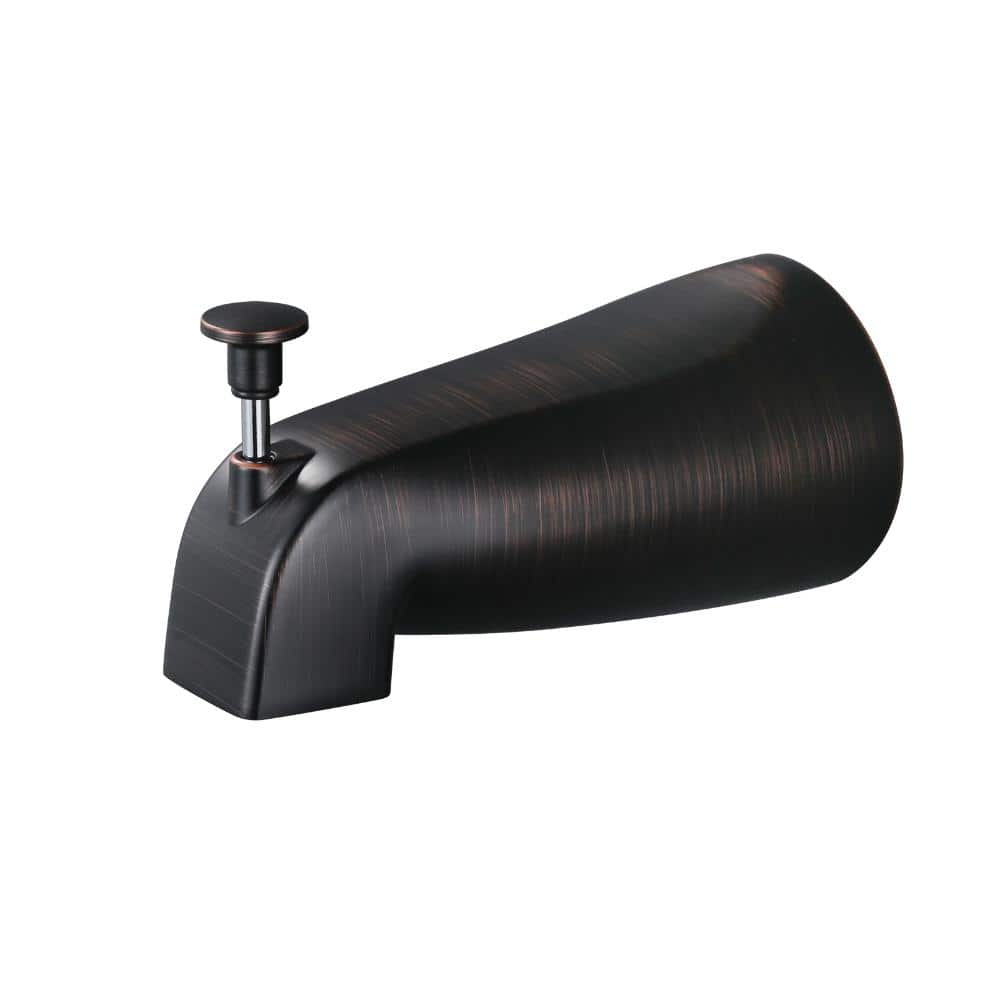 Slip Fit Bathroom Tub Spout with Pull-Up Diverter for 1/2” Copper Pipe in Oil Rubbed Bronze price history on PriceWatchPro