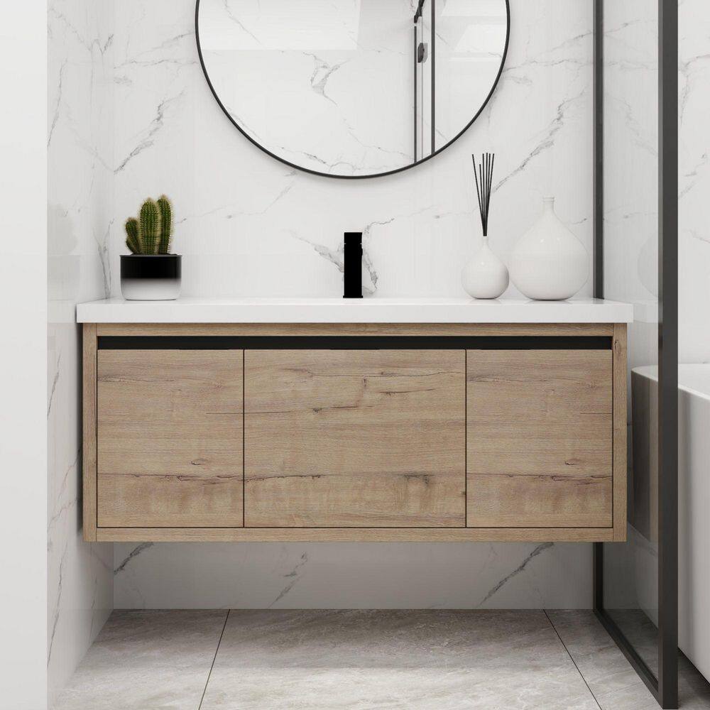 Xspracer Victoria 48 in. W x 18 in. D x 21 in. H Floating Bath