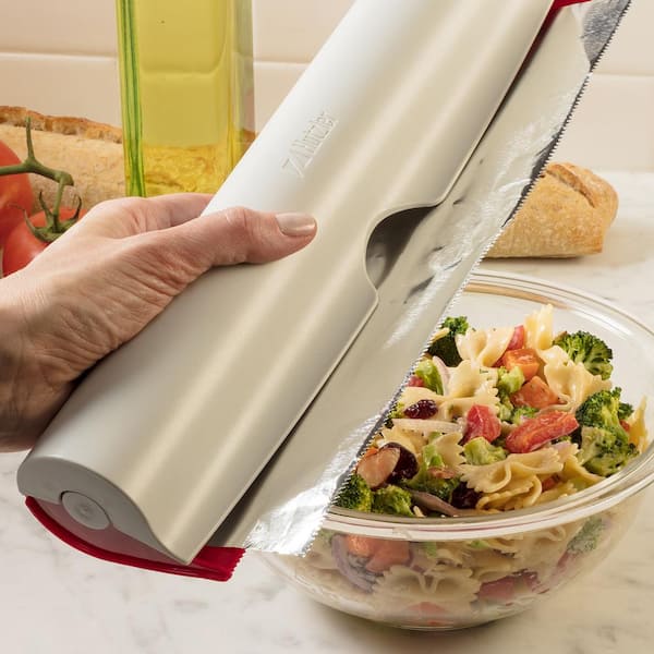 Plastic wrap box design: sliding cutters - Kitchen Consumer