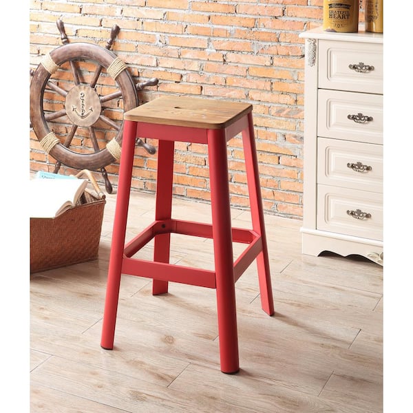Acme Furniture Jacotte 30 In Natural, Acme Furniture Counter Stools