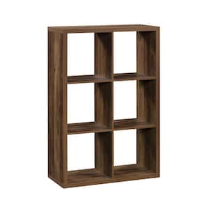 29.921 in. W Rural Pine 6-Cube Accent Bookcase