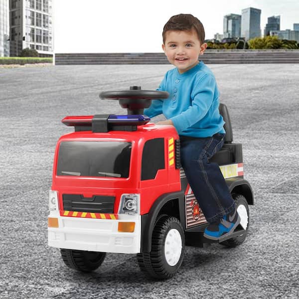 RED Chad Valley CHAD VALLEY RIDE ON FIRE ENGINE 6V POWERED KIDS BATTERY OPERATED ELECTRIC 