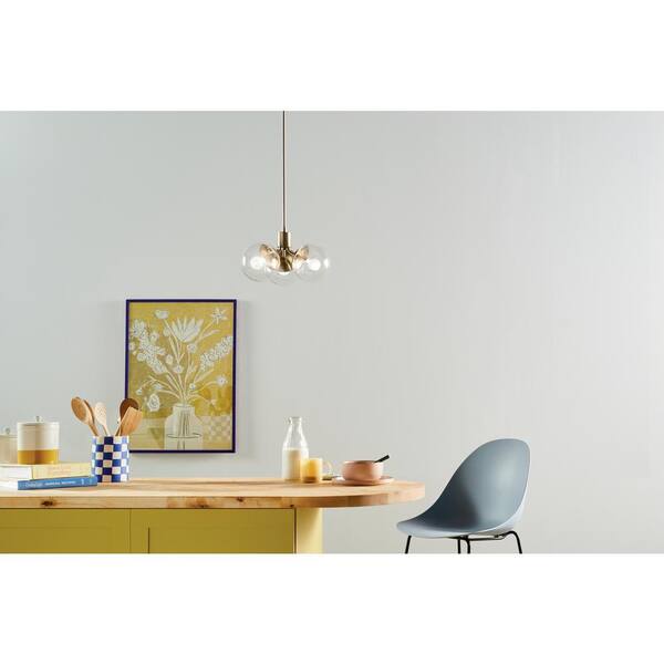 Kichler Silvarious 3-Light Gold Modern/Contemporary Chandelier