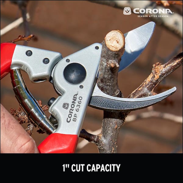 Corona Carbon Steel Bypass Hand Pruner with Standard Handle in the Hand  Pruners department at