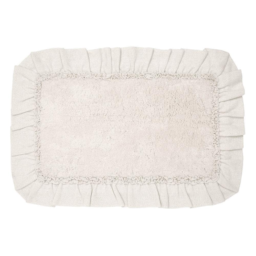 Burlap 20 in. x 30 in. Antique White Bathmat price history on PriceWatchPro